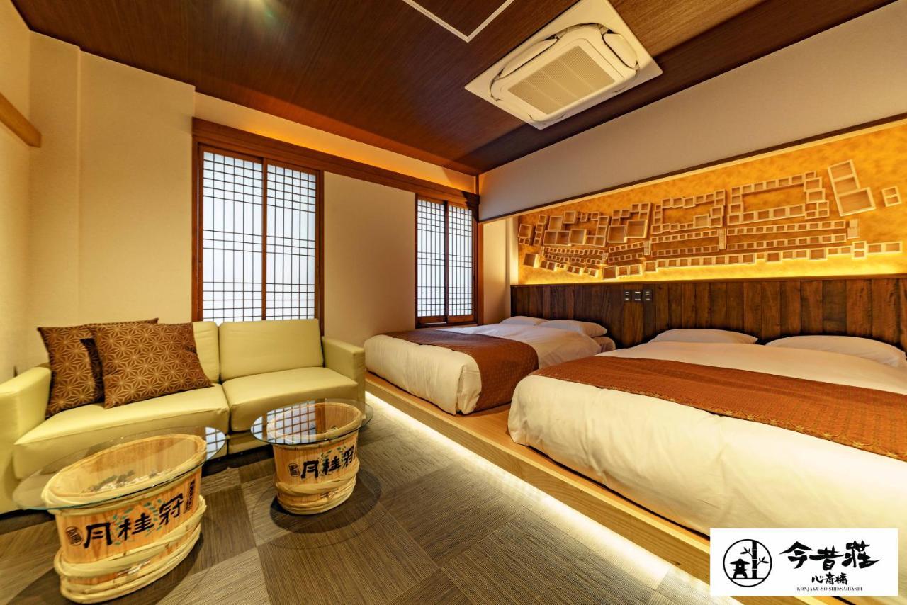 Konjakuso Osaka Shinsaibashi "Tarukaisen" Rooftop Spa Exterior photo